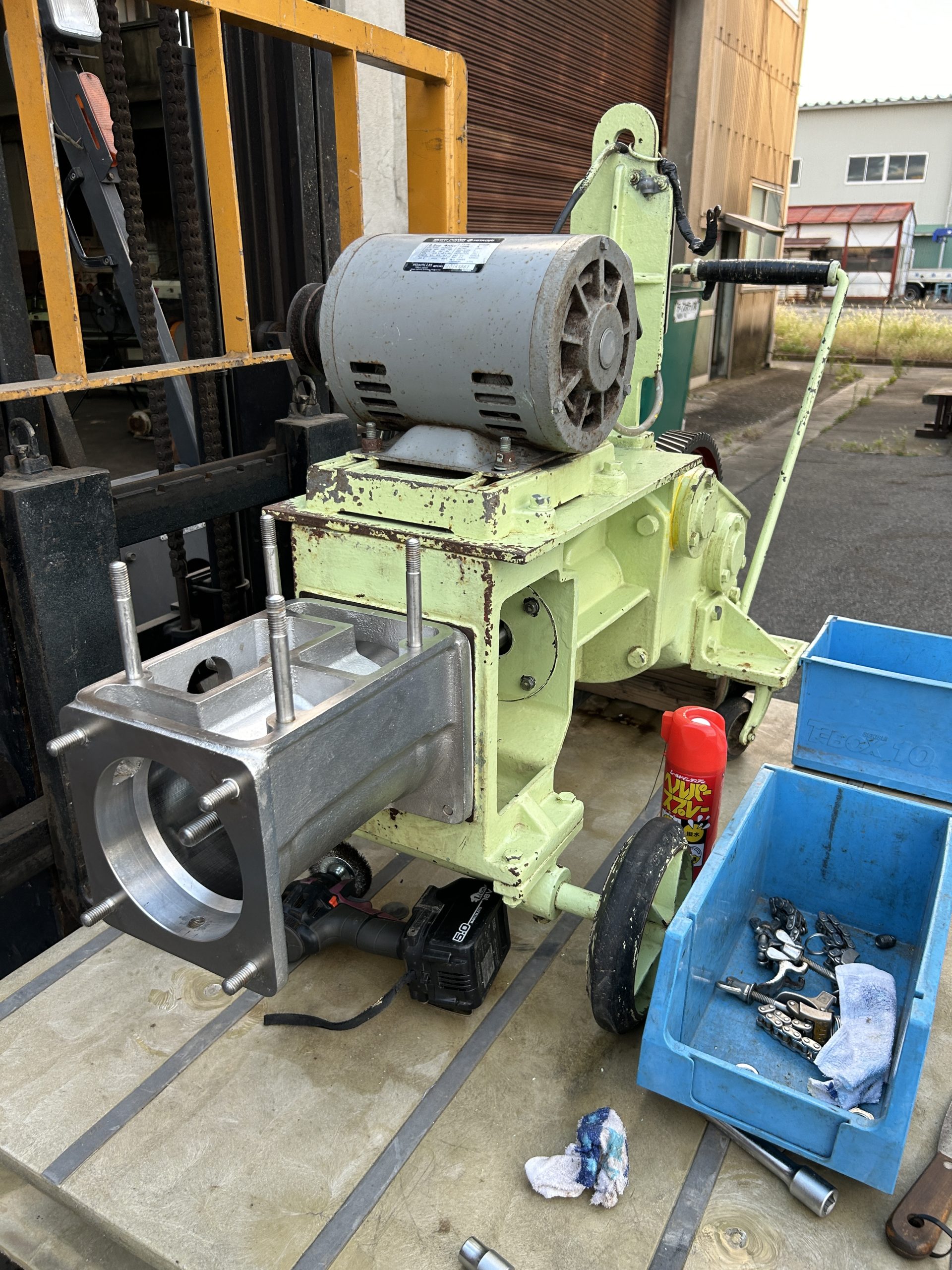 🔧ピストンポンプをメンテナンスしました🔨