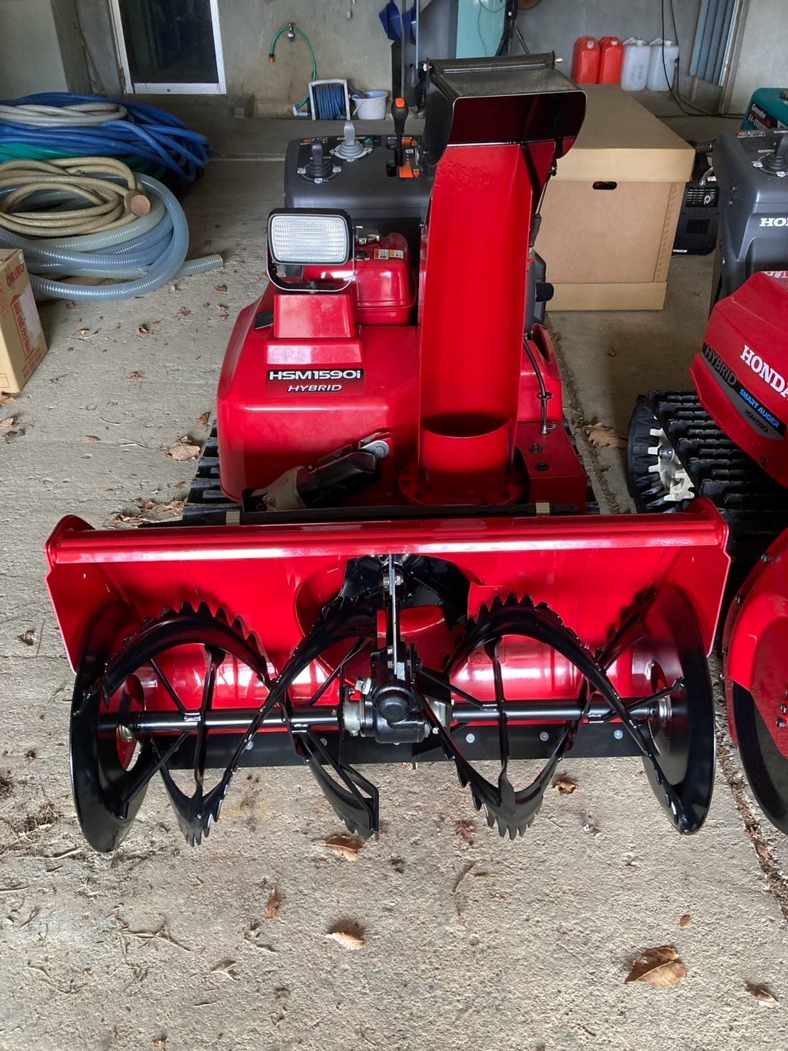 🔨除雪機のメンテナンスをしました🔧