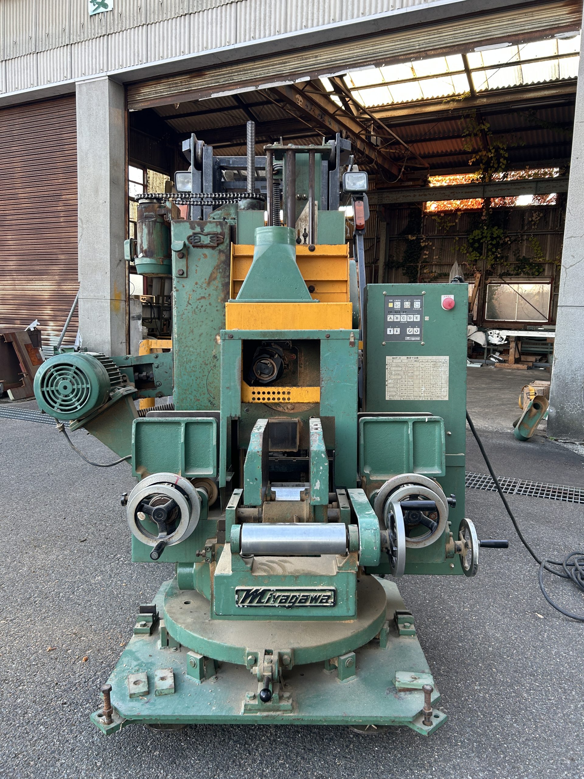 🌳仕口加工機を発送しました🌳