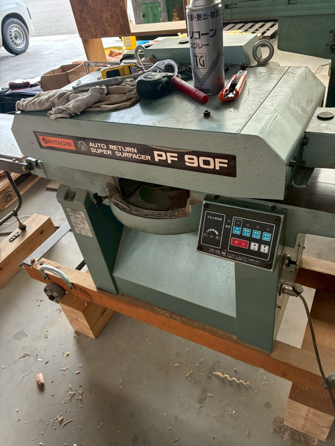 🔧超仕上げかんな盤の刃物台を修理しました🔨