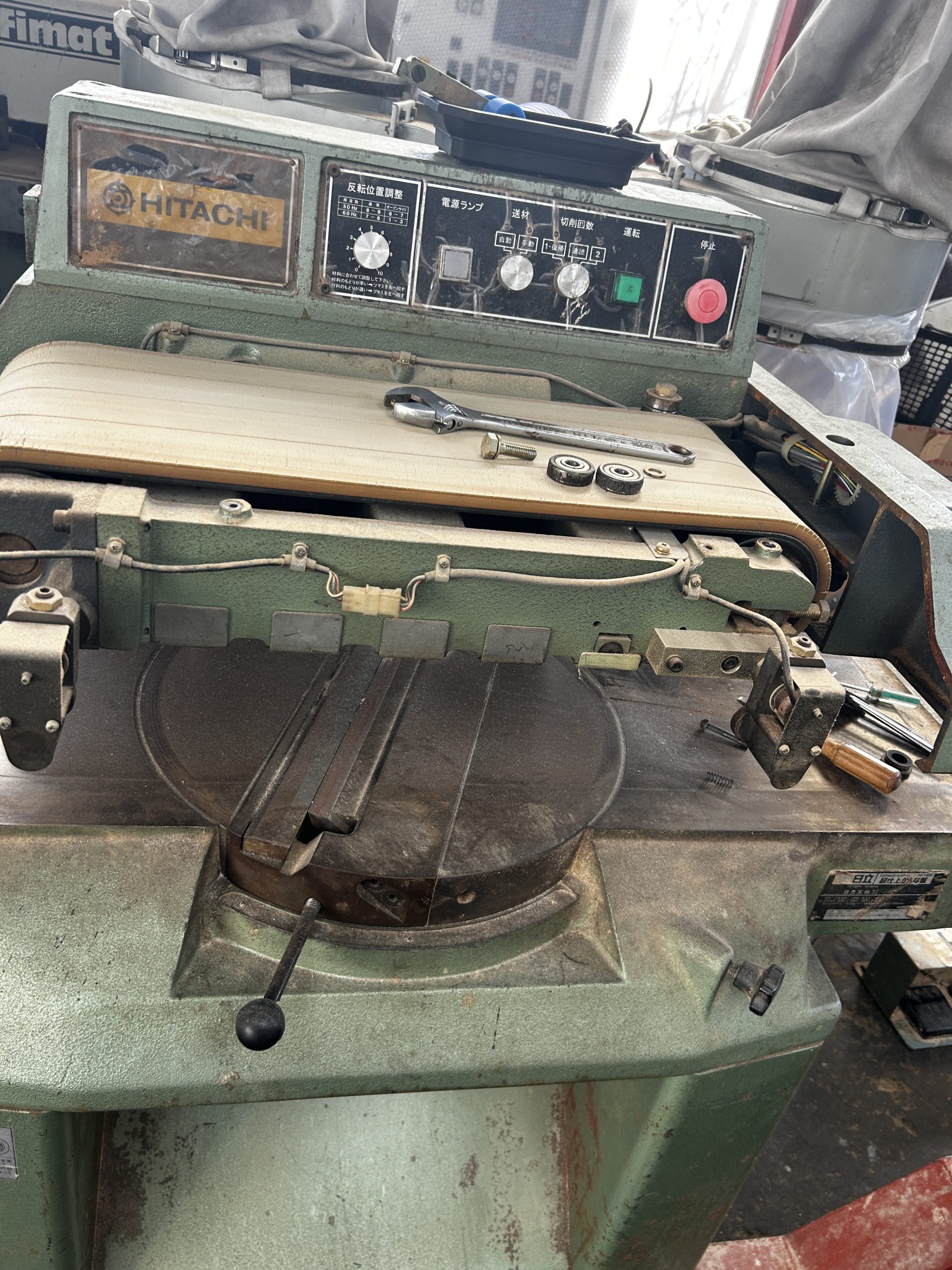 🔧超仕上げかんな盤を整備していく🔨