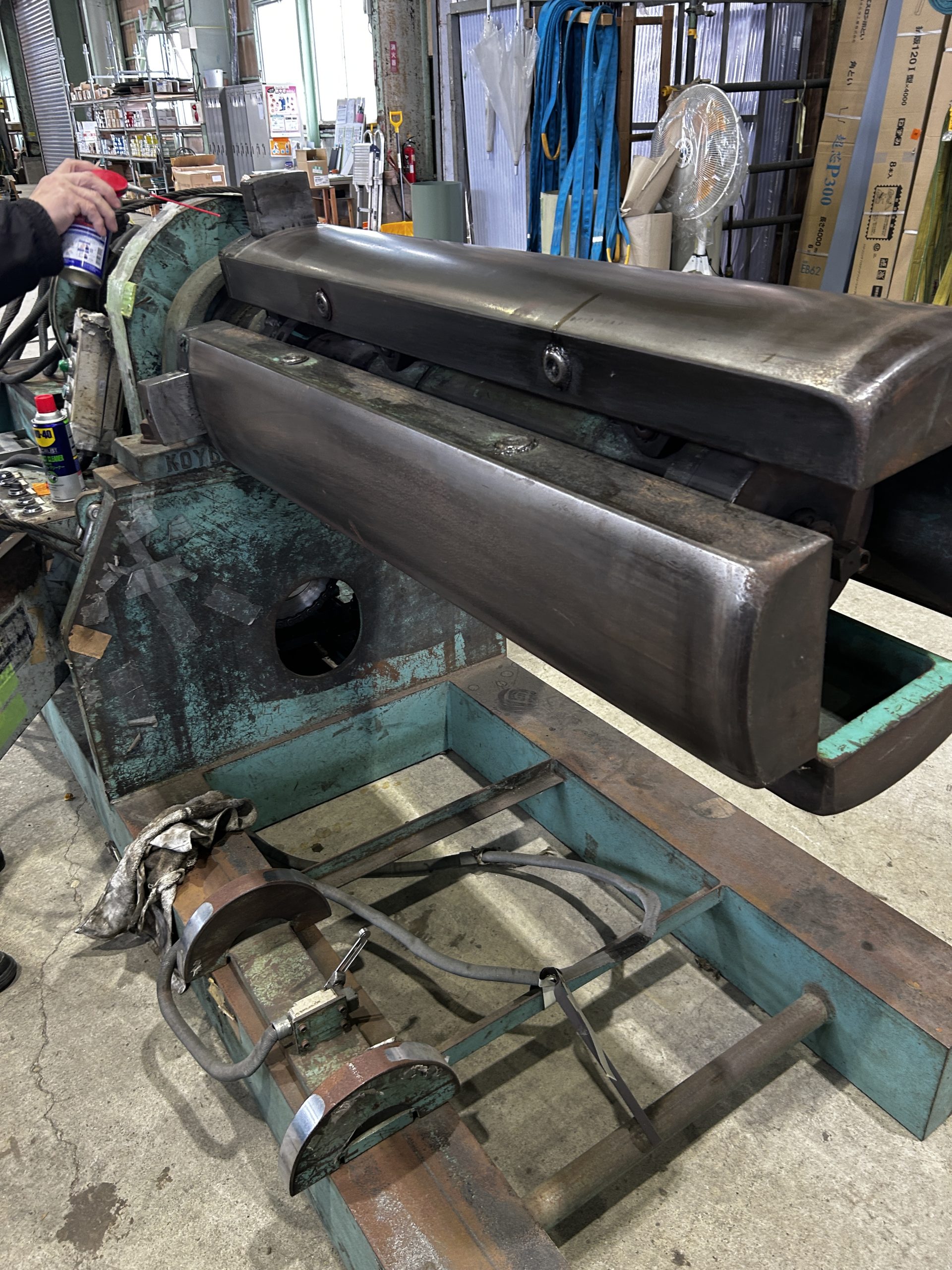 🔧片持ちアンコイラーを修理しました🔨